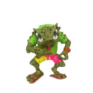 Vintage 1990 Napoloen Bonafrog Green Version Teenage Mutan Ninja Turtles TMNT